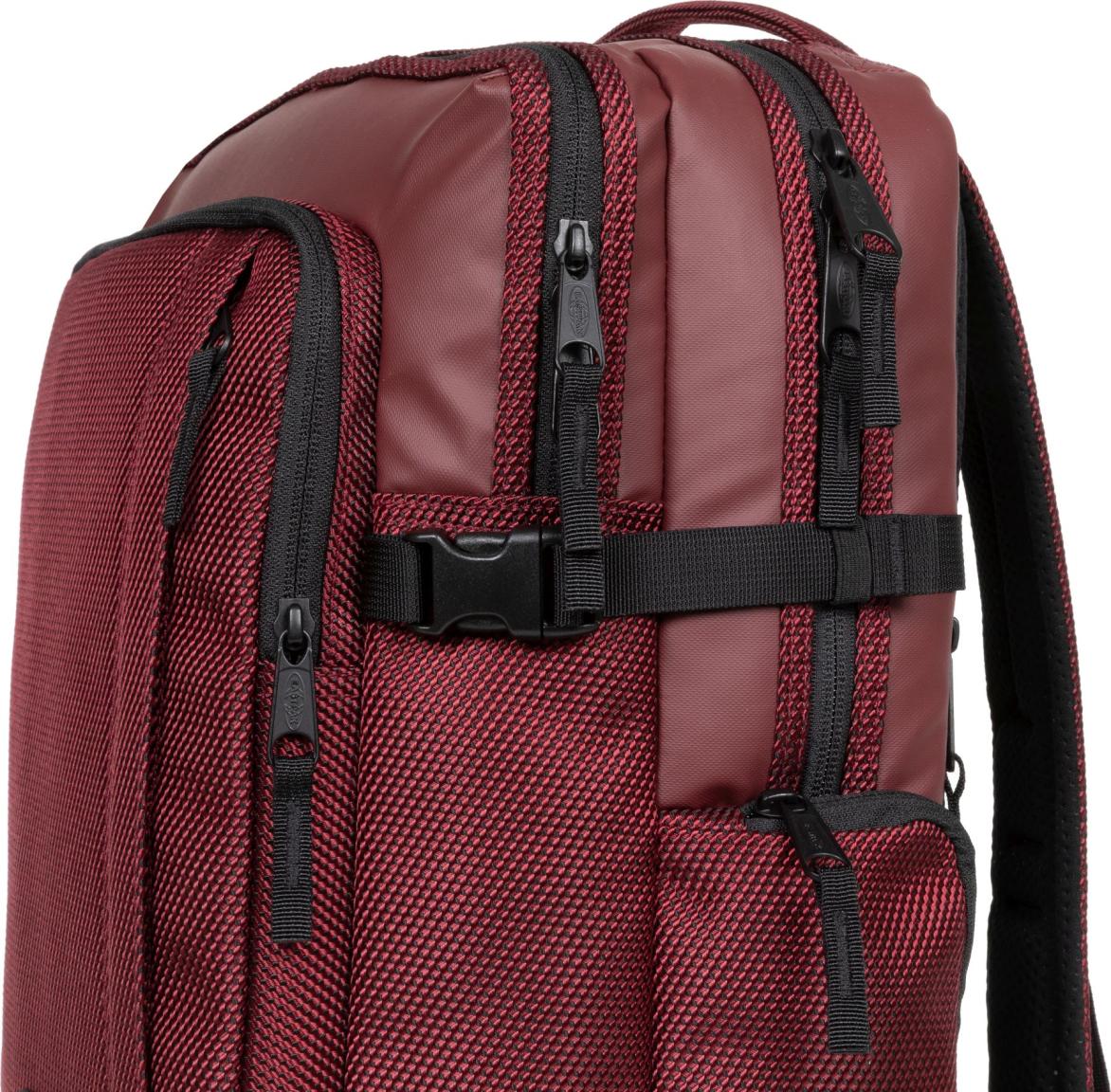 Tecum L Eastpak Schulranzen Burgundy Rot Kevlaroptik