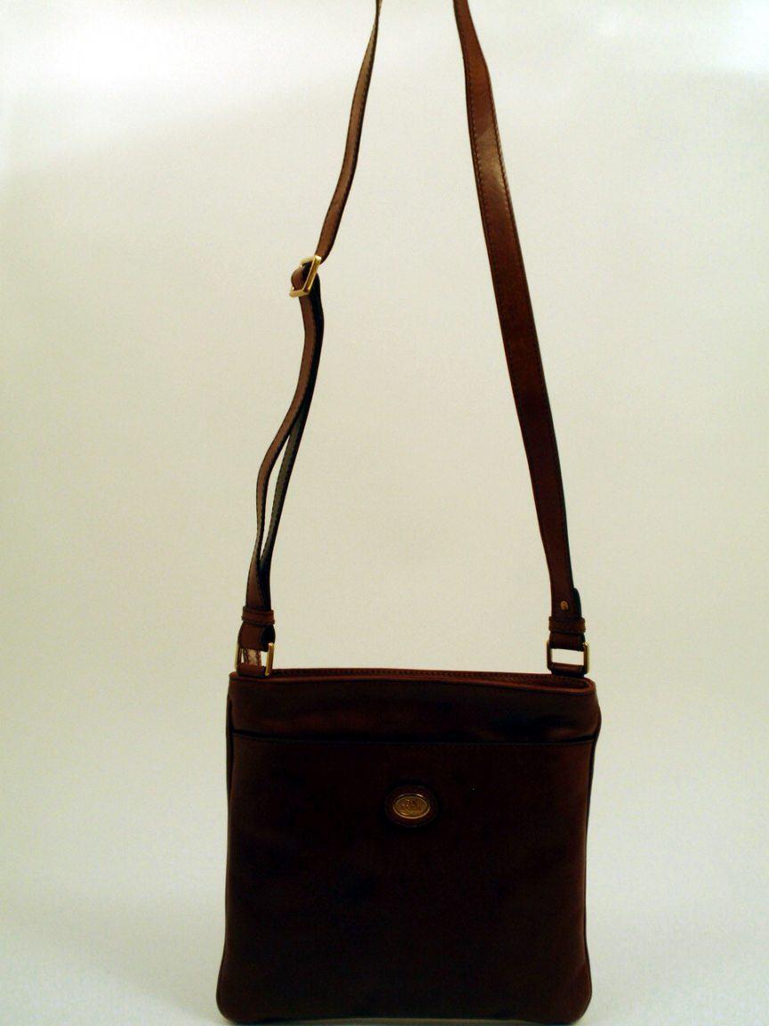 The Bridge Crossovertasche Leder braun
