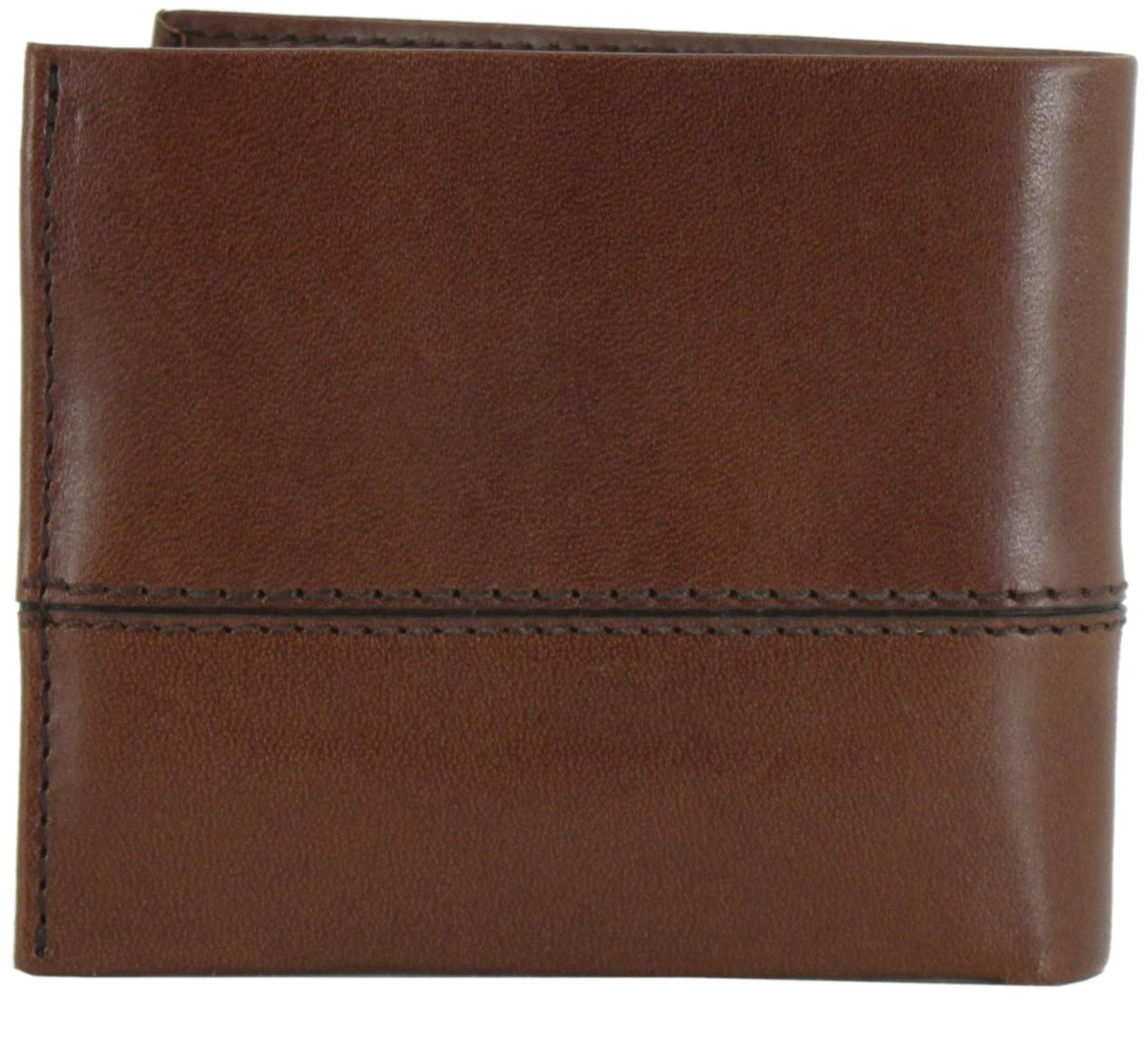 The Bridge Damiano Herren Scheintasche Marrone braun Teilungsnaht kein Münzfach