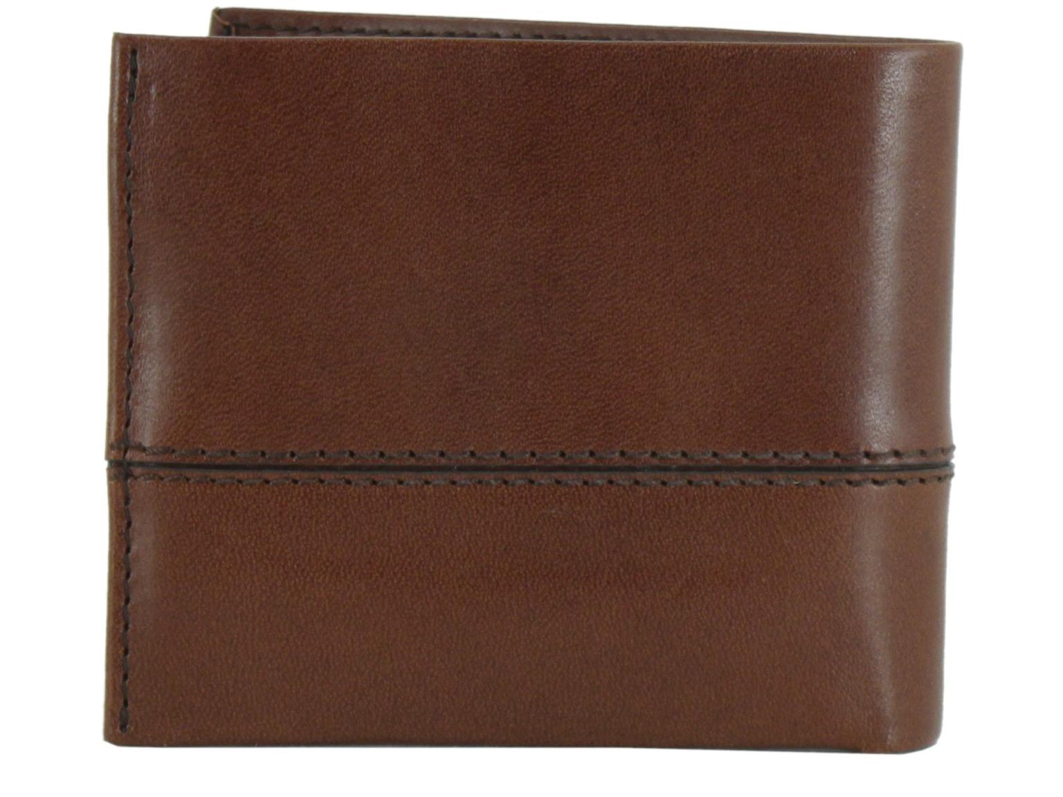 The Bridge Damiano Herren Scheintasche Marrone braun Teilungsnaht kein Münzfach
