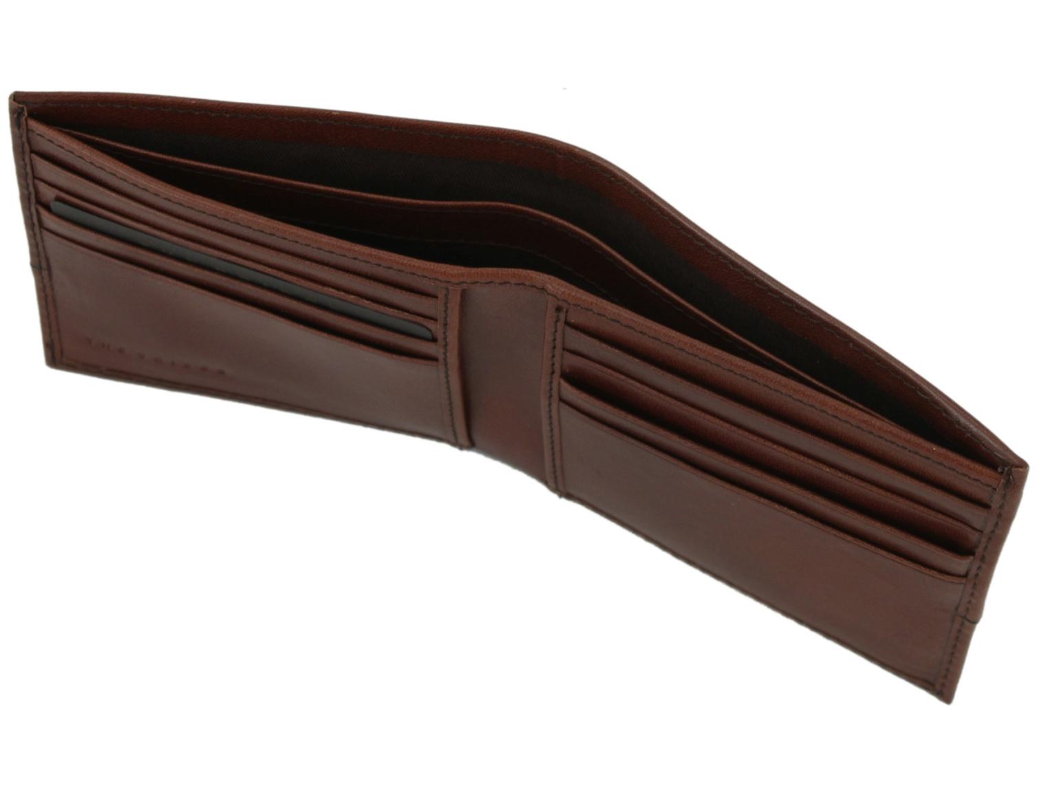 The Bridge Damiano Herren Scheintasche Marrone braun Teilungsnaht kein Münzfach