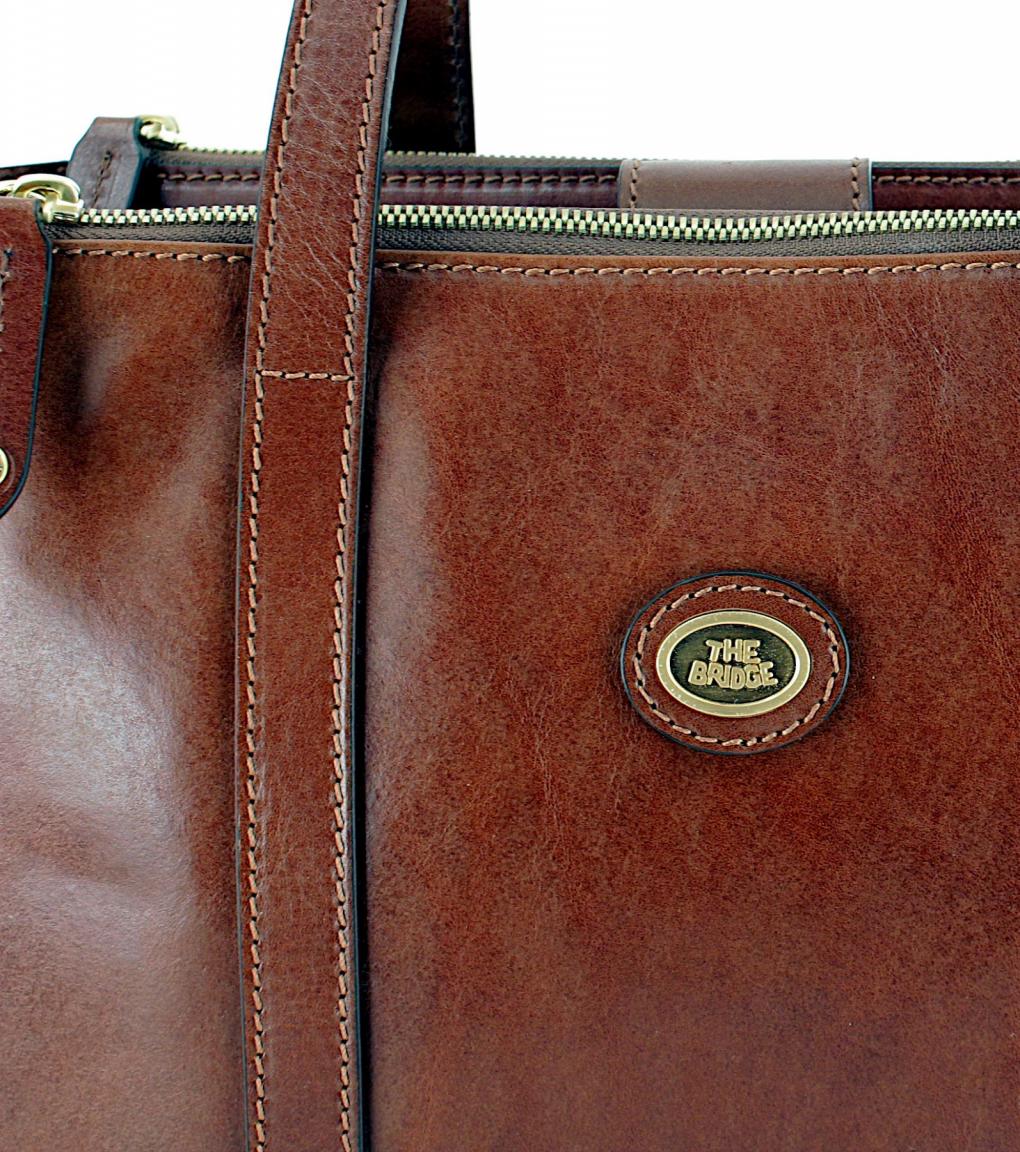 The Bridge Henkeltasche Story Donna Florenz Leder braun