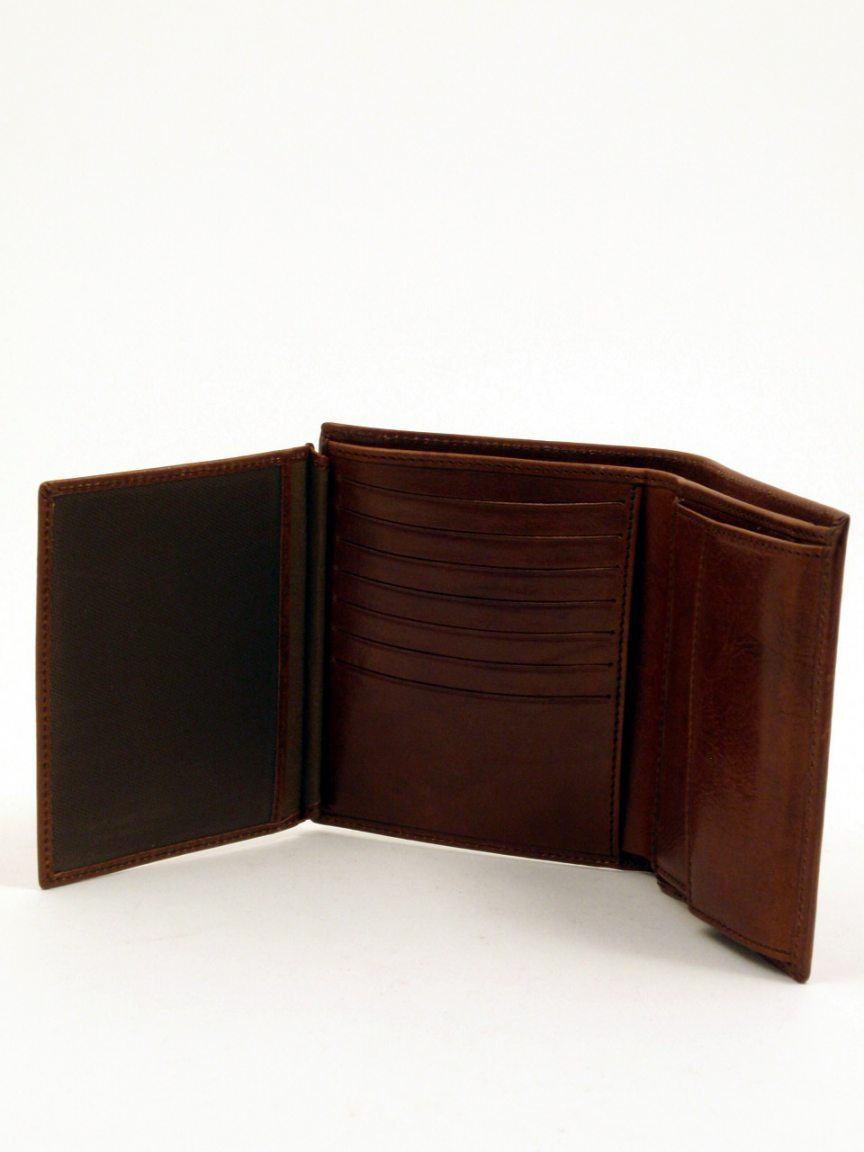 The Bridge Herrengeldbörse Leder braun
