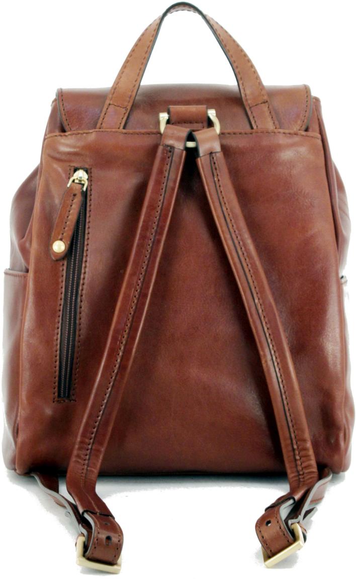 The Bridge Lederrucksack Story Donna braun Drawstring