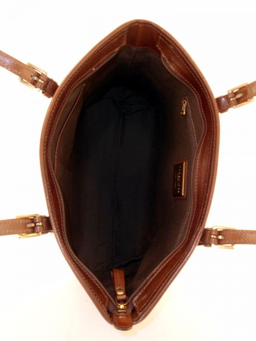 The Bridge Shoppertasche Leder schwarz