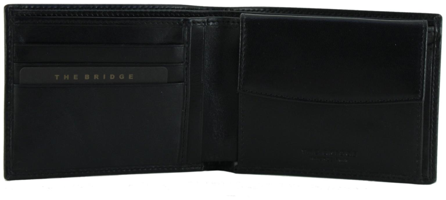 The Bridge Story Uomo Nero Herrengeldbörse schwarz 