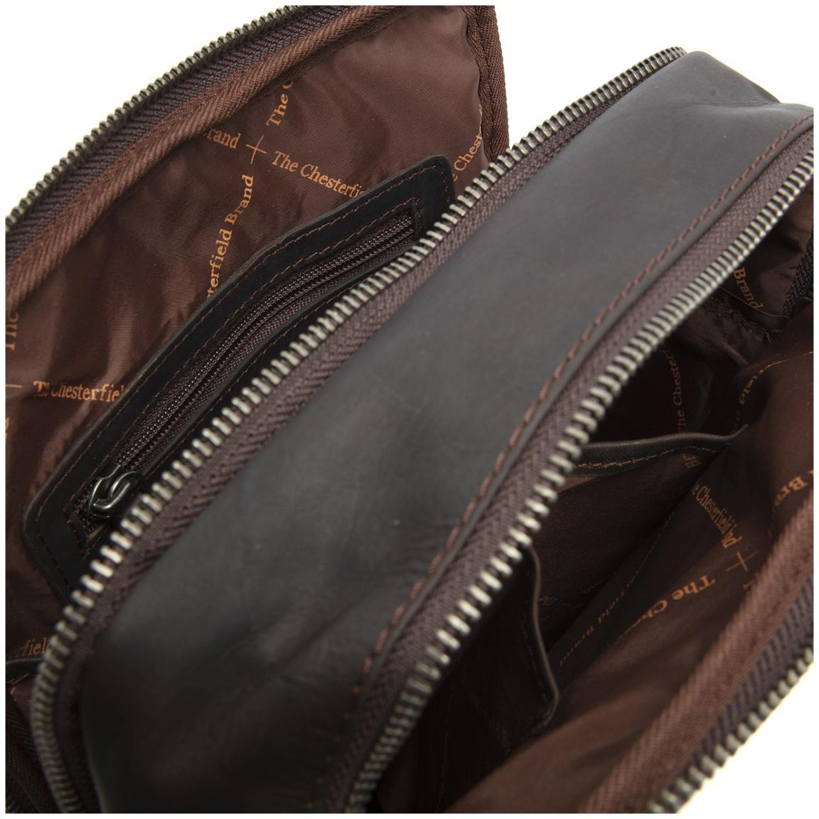 The Chesterfield Brand Alva Way Pull Up schwarz Ledertasche