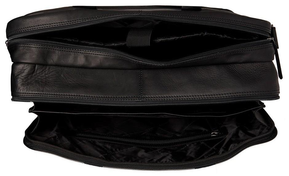 The Chesterfield Brand Ryan gewachstes Leder schwarz Businesstasche