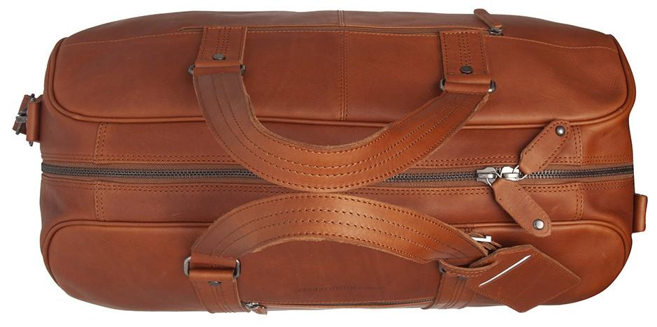 The Chesterfield Brand Wax Pull Up Rivaro Reisetasche Leder Cognac - braun