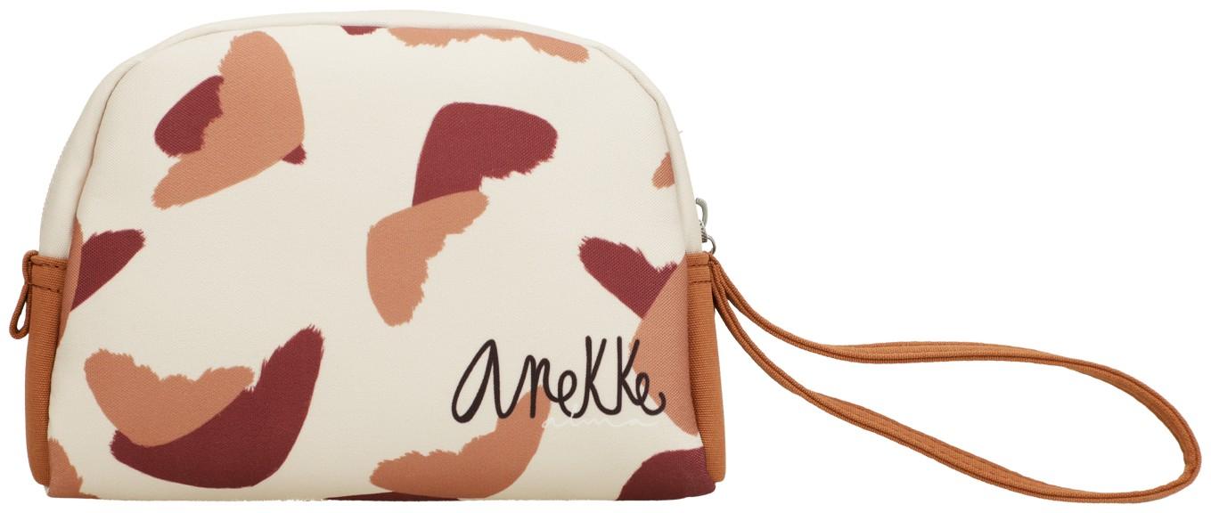 Toilettetasche Anekke Alma Original beige rot