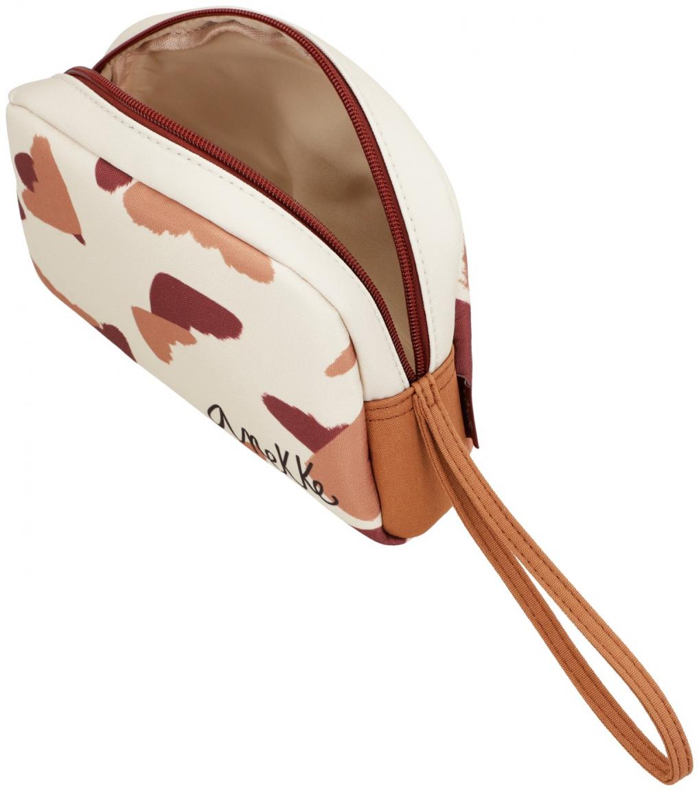 Toilettetasche Anekke Alma Original beige rot