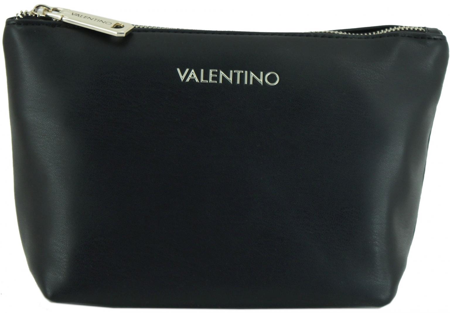 Toilettetasche Valentino Charmonix RE nachhaltig schwarz 