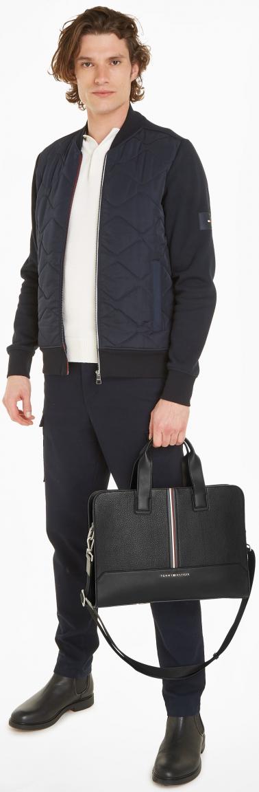 Tommy Hilfiger Aktentasche schmal Central Computer schwarz Herren