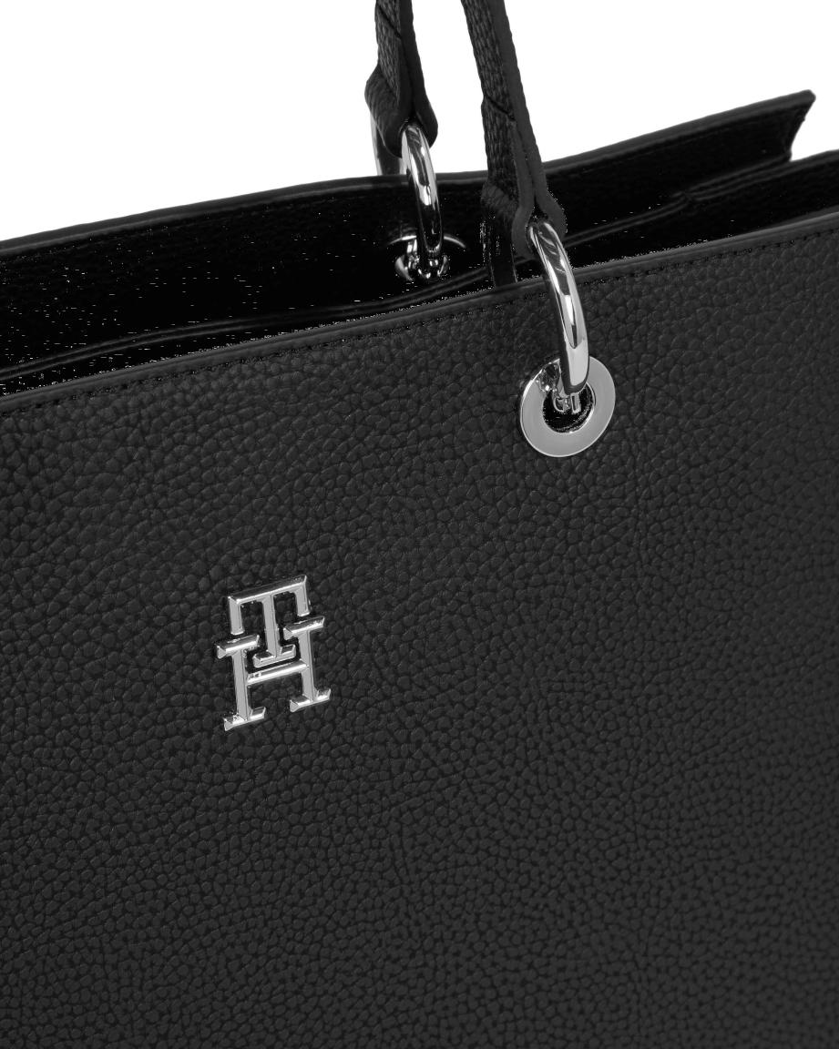 Tommy Hilfiger Business Emblem Satchel schwarz