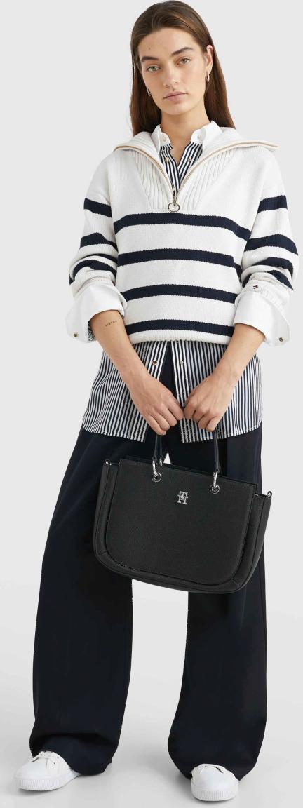 Tommy Hilfiger Business Emblem Satchel schwarz