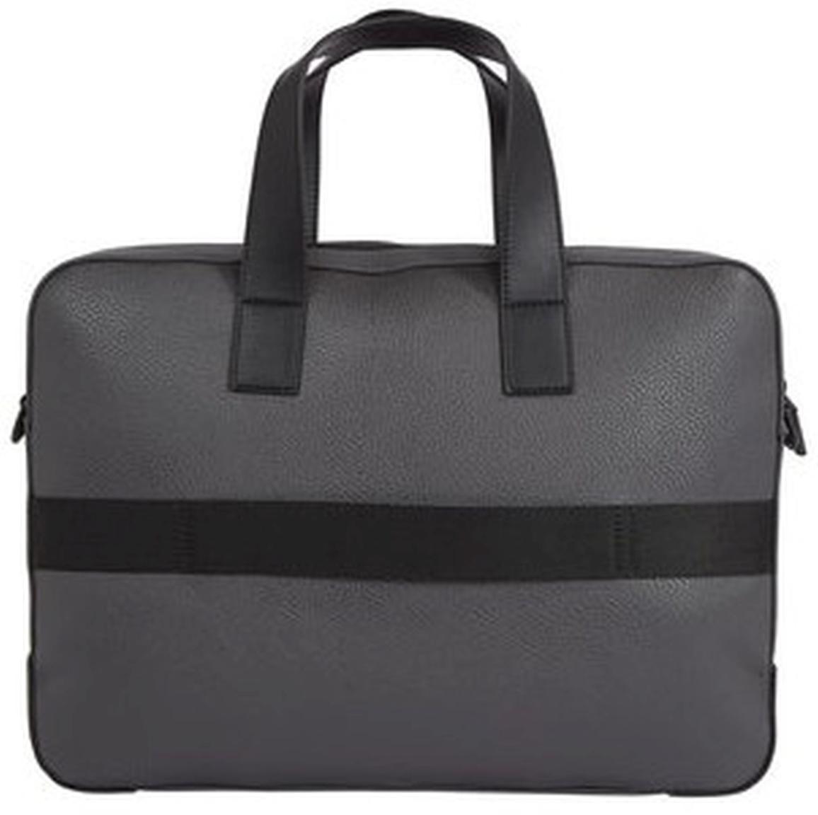 Tommy Hilfiger Central Computer Bag Asphalt Grey Laptoptasche Men