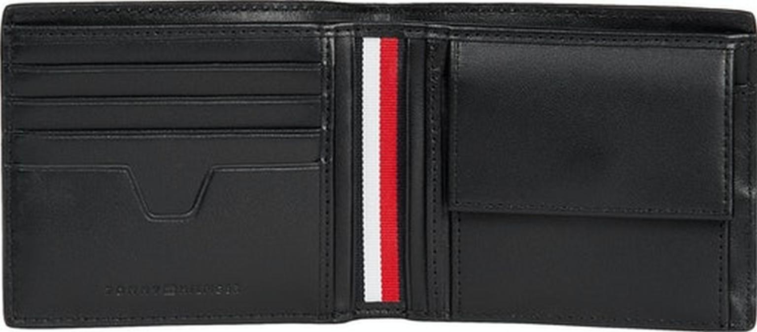 Tommy Hilfiger Central Extra CC and Coin Herrenbörse Bifold Branding RFID