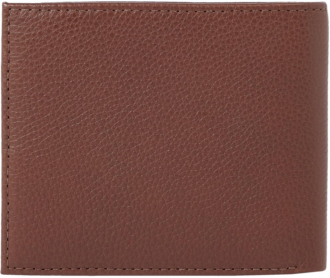 Tommy Hilfiger Central Geldbeutel Herren Braun Premium Leder 