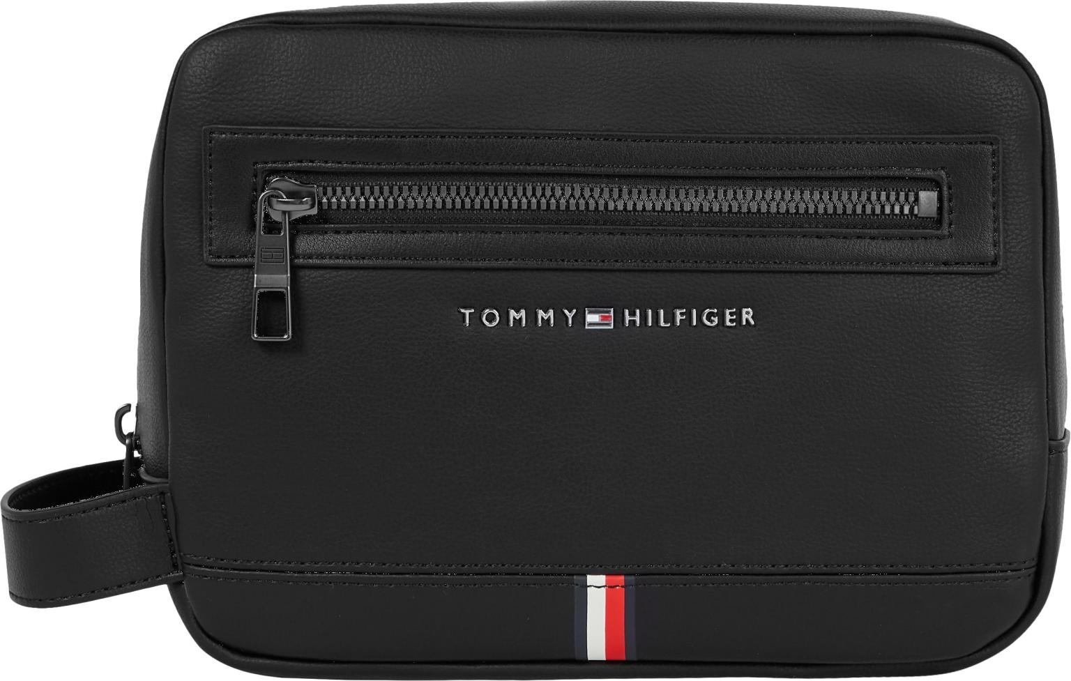 Tommy Hilfiger Corporate elegante Kulturtasche Schwarz