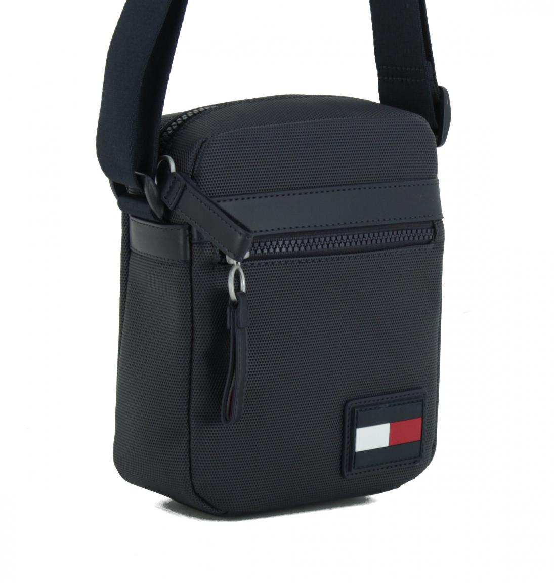 Tommy Hilfiger Crossbody Bag Sport Pique Mini Reporter blau