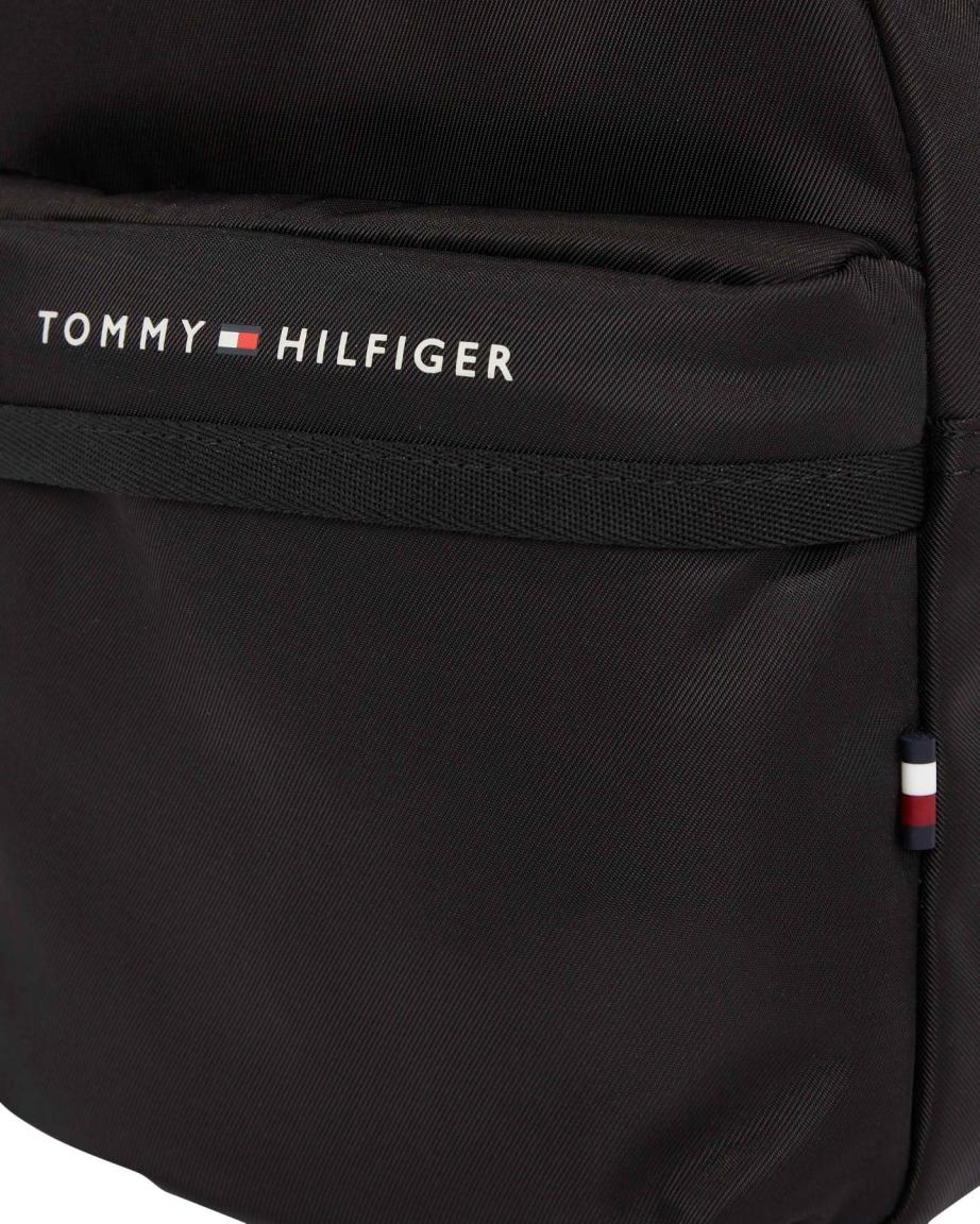 Tommy Hilfiger Crossovertasche Männer Skyline Mini Reporter Schwarz