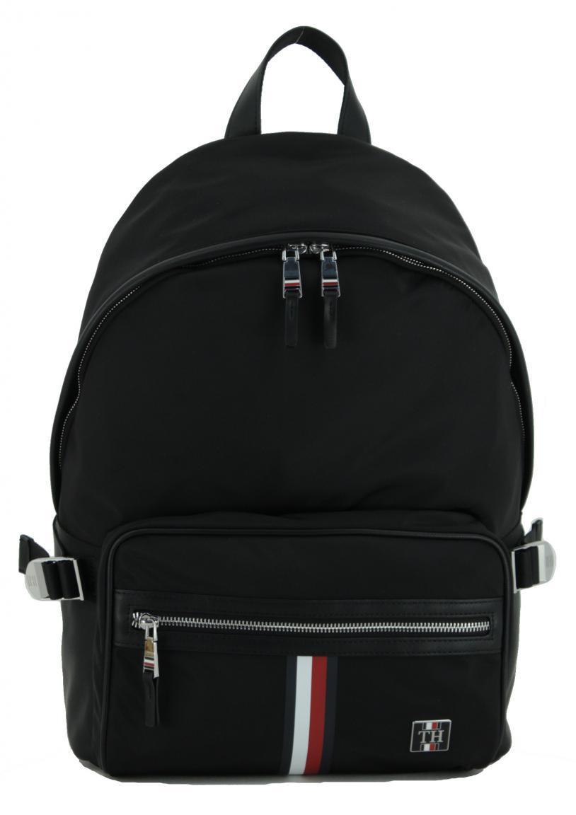 Tommy Hilfiger Damenrucksack Clean Nylon Black schwarz