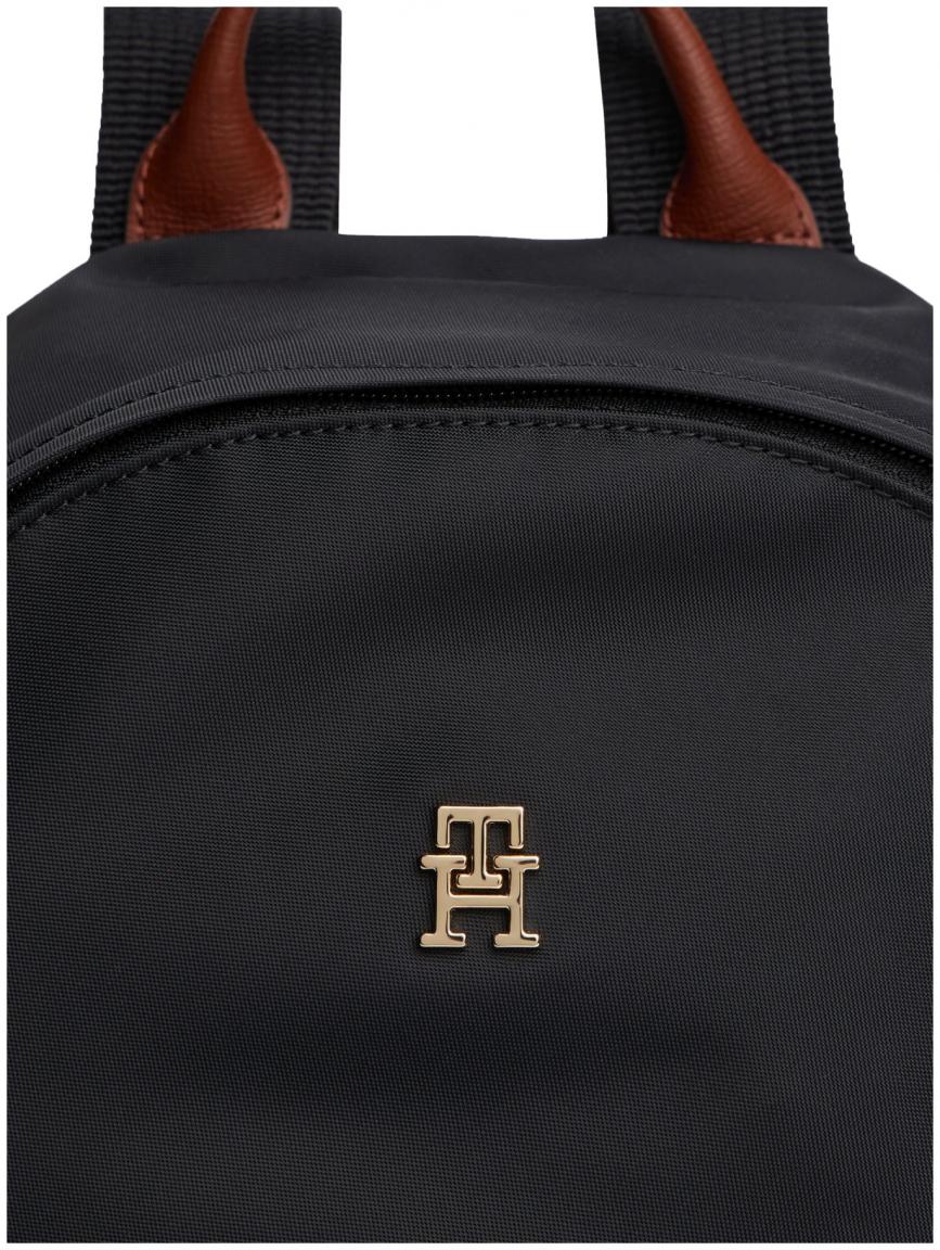Tommy Hilfiger Damenrucksack Popette Dome Nylon Black 