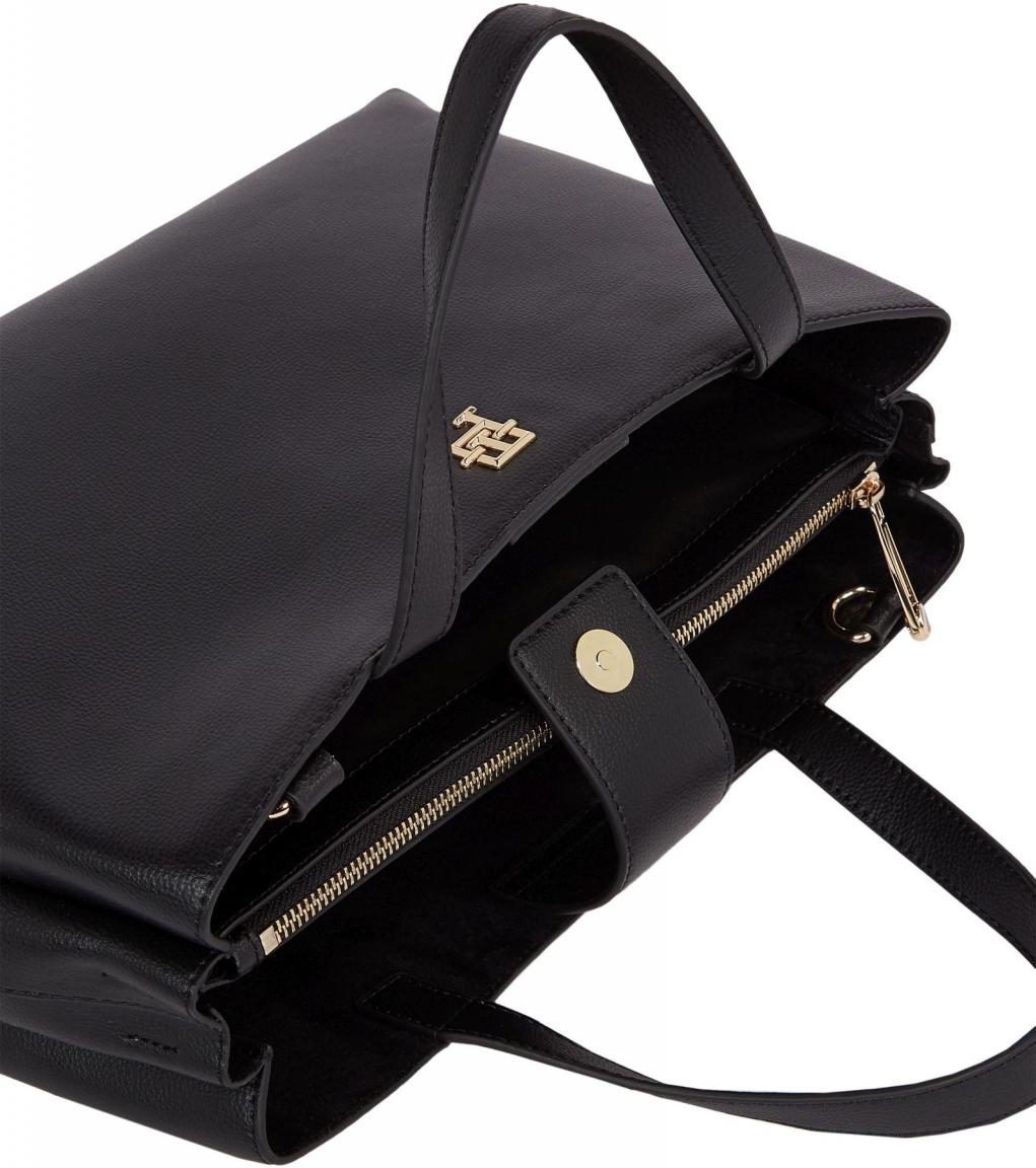 Tommy Hilfiger Damentasche Life Satchel Etui schwarz