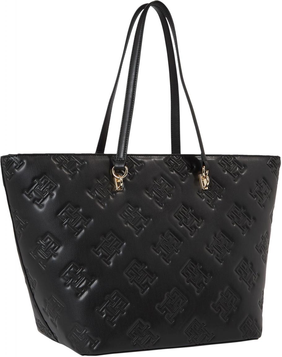 Tommy Hilfiger Damentasche Monogramm TH Refined schwarz