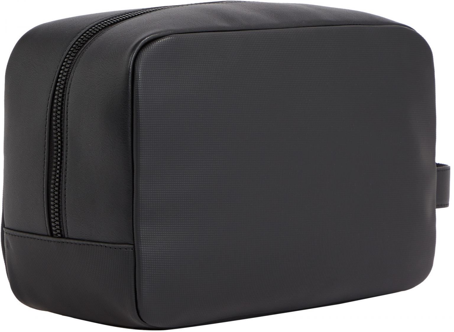 Tommy Hilfiger Essential Pique Washbag schwarz