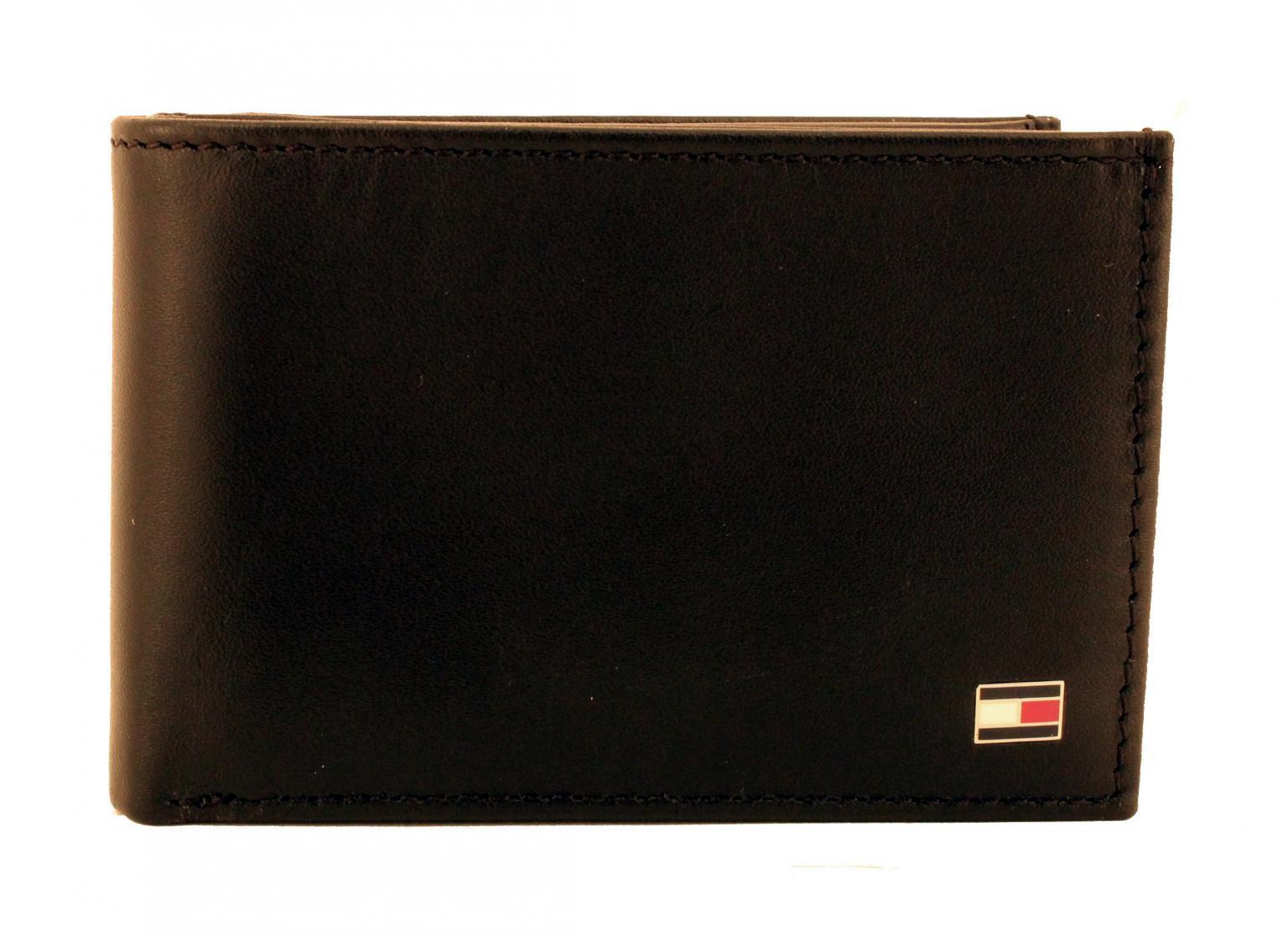 Tommy Hilfiger Eton Mini Portmonee klein quer schwarz