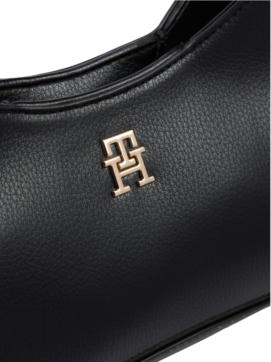 Tommy Hilfiger Everyday Mini Hobo Kurzgrifftasche Schwarz