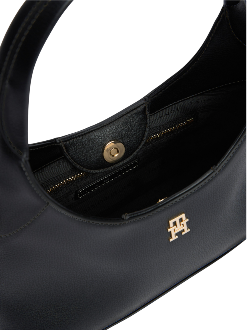 Tommy Hilfiger Everyday Mini Hobo Kurzgrifftasche Schwarz