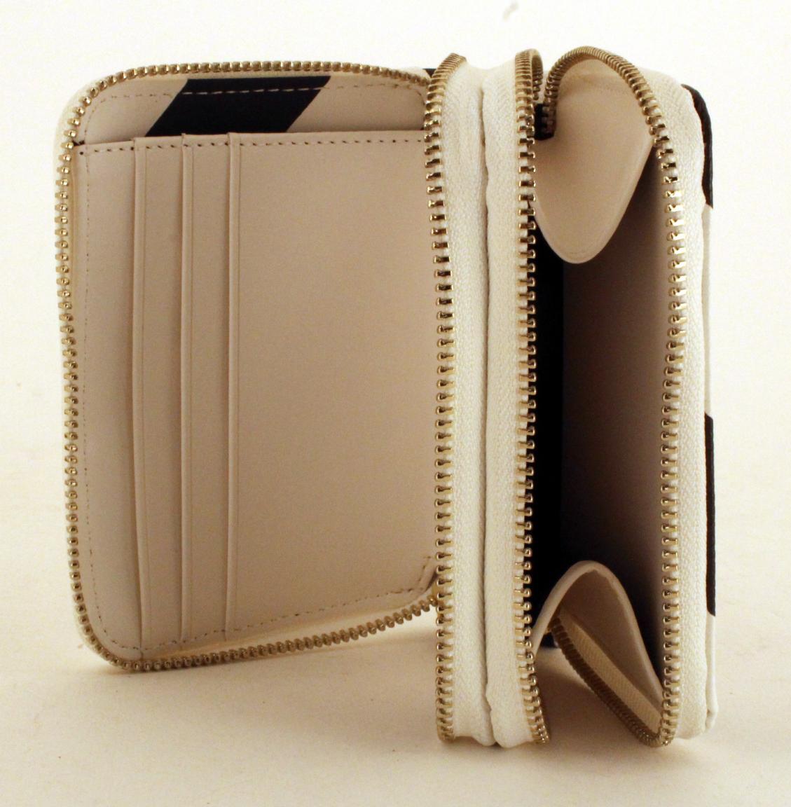 Tommy Hilfiger Geldbörse Cool Zip Navy Stripe weiß blau gestreif