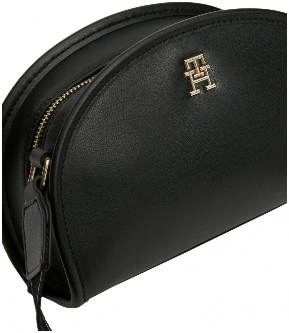 Tommy Hilfiger Halbmond Umhängetasche schwarz Monotype