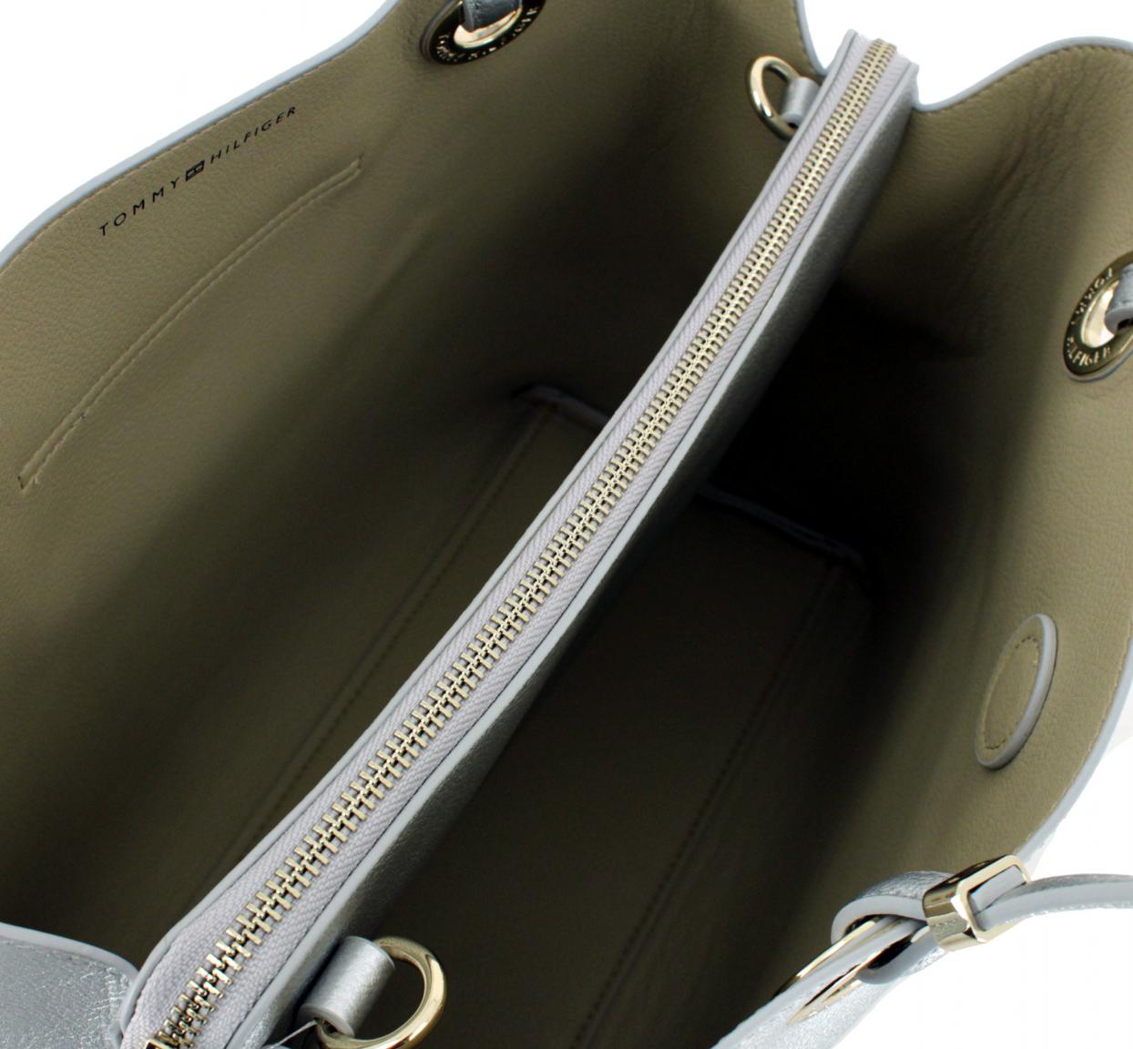 Tommy Hilfiger Handtasche dunkelblau Monogram Satchel Navy