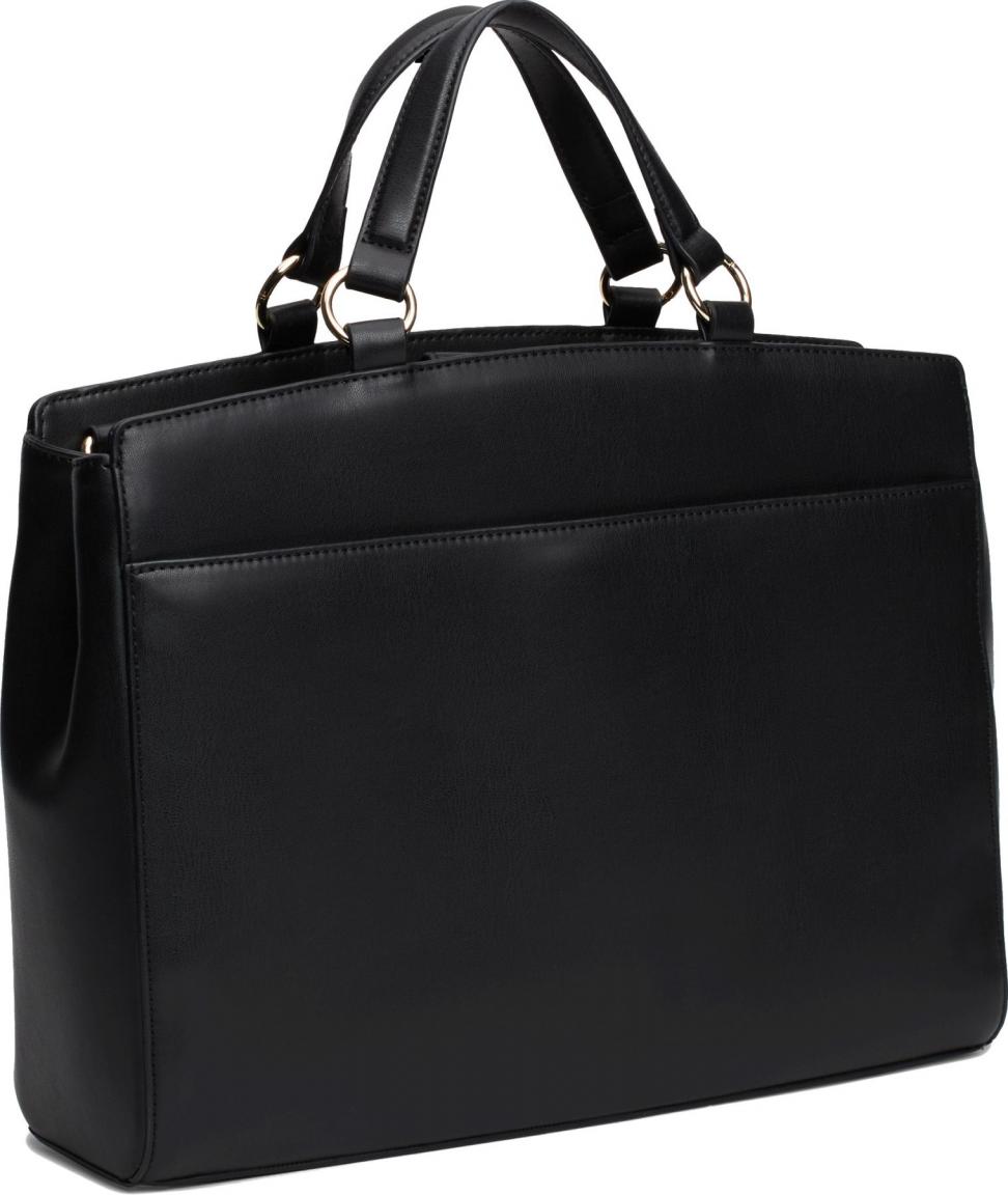 Tommy Hilfiger Henkeltasche Büro Monotype Satchel Black