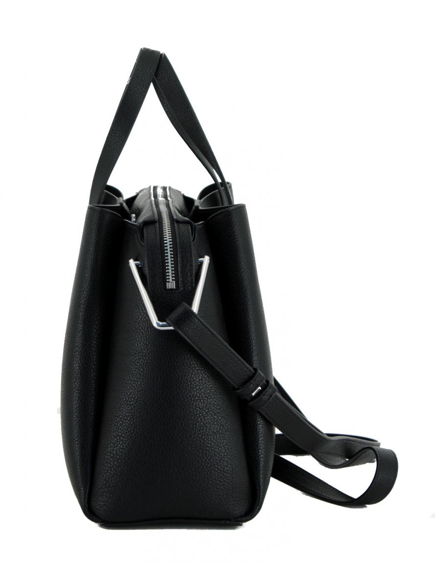 Tommy Hilfiger Henkeltasche Core Satchel dunkelblau Streifen