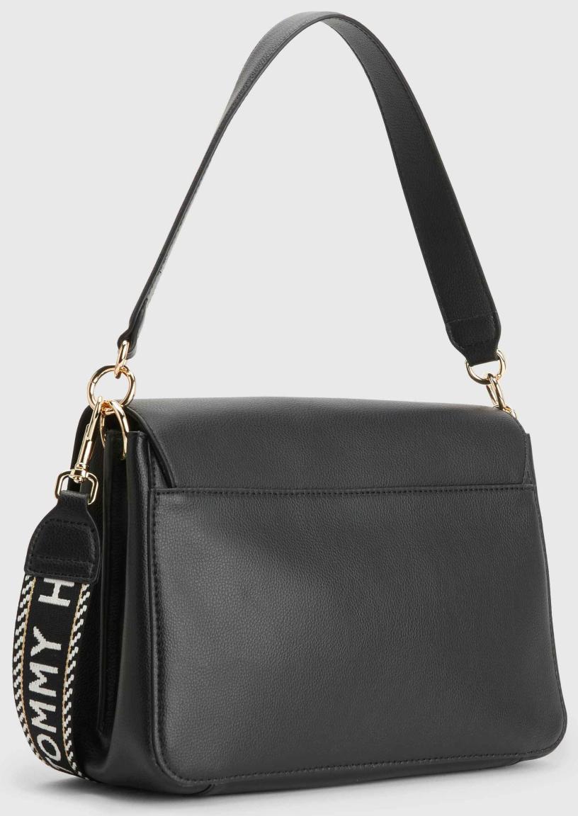 Tommy Hilfiger Henkeltasche mit Schultergurt Life Black