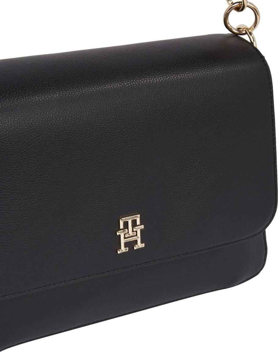 Tommy Hilfiger Henkeltasche mit Schultergurt Life Black