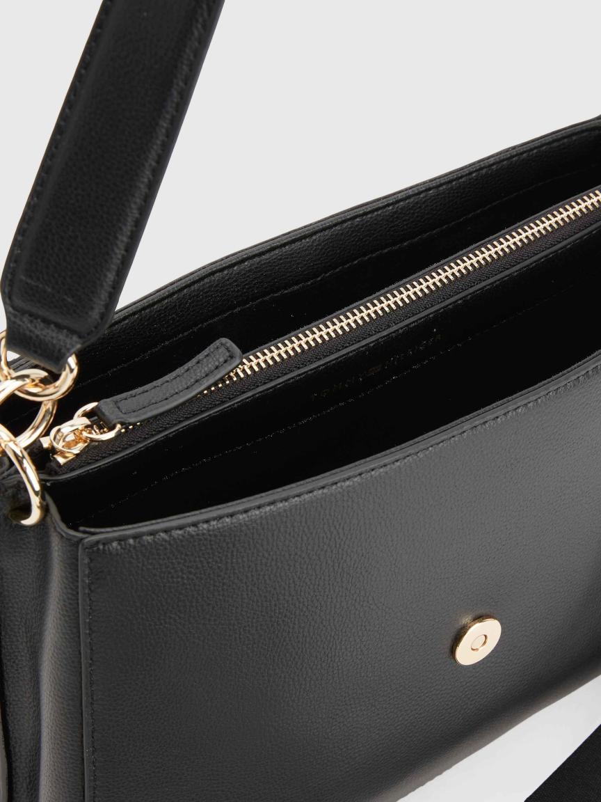 Tommy Hilfiger Henkeltasche mit Schultergurt Life Black