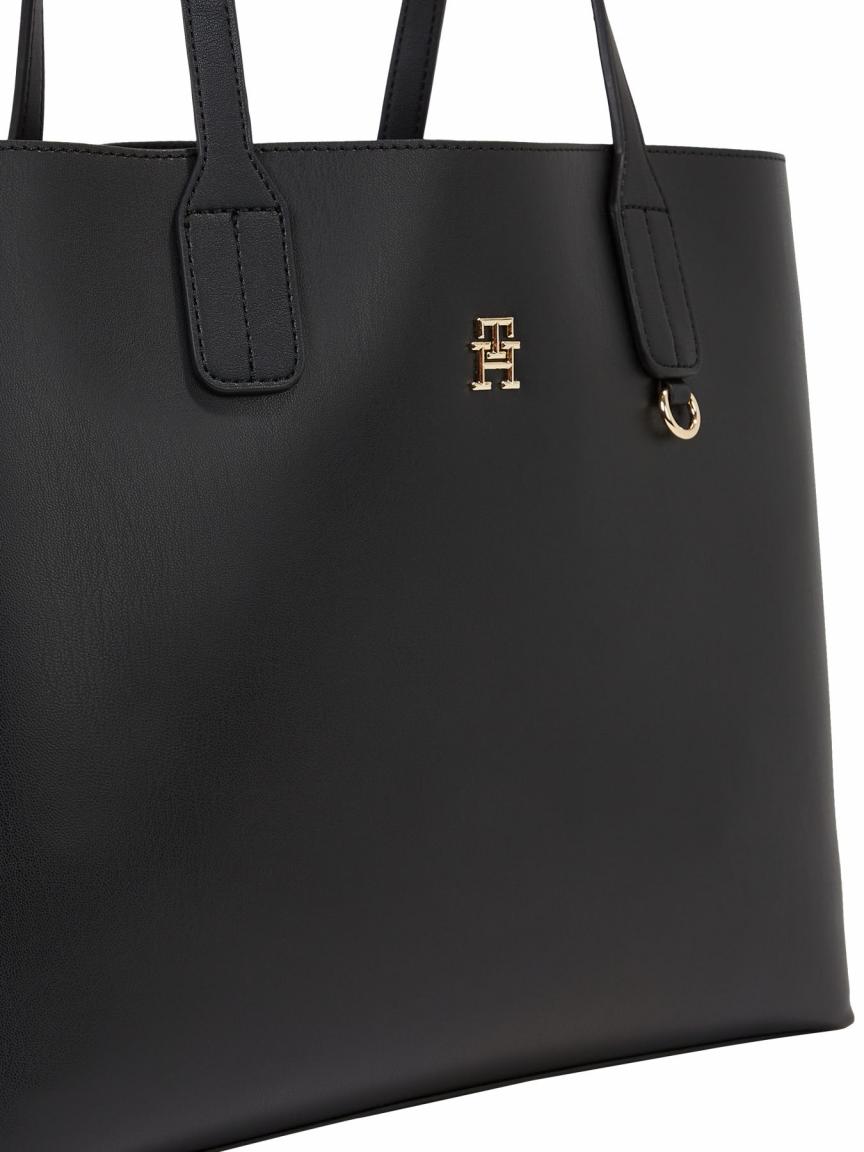 Tommy Hilfiger Henkeltasche schwarz Iconic Satchel