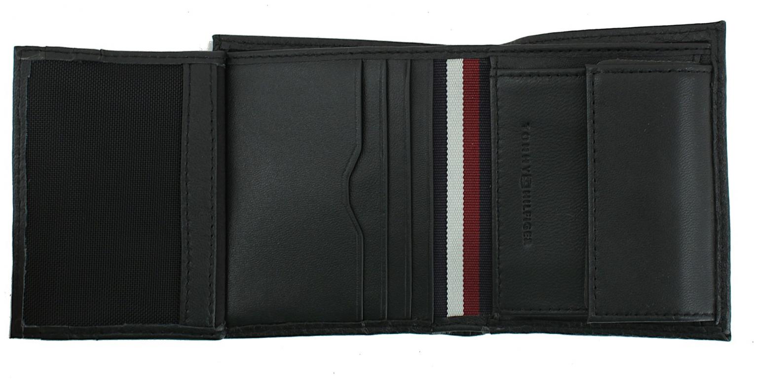 Tommy Hilfiger Herren Geldbörse TH Central Trifold schwarz