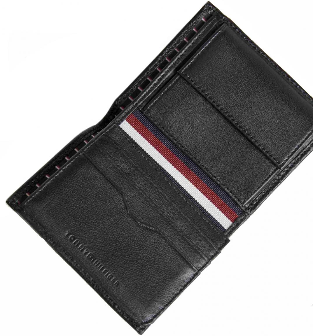 Tommy Hilfiger Herren Geldbörse TH Central Trifold schwarz