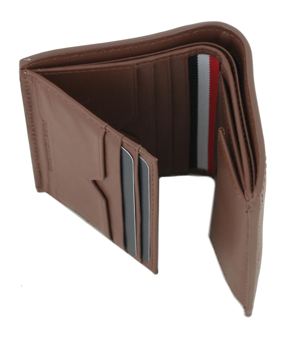 Tommy Hilfiger Herrenbörse Modern Leather Trifold Tan braun