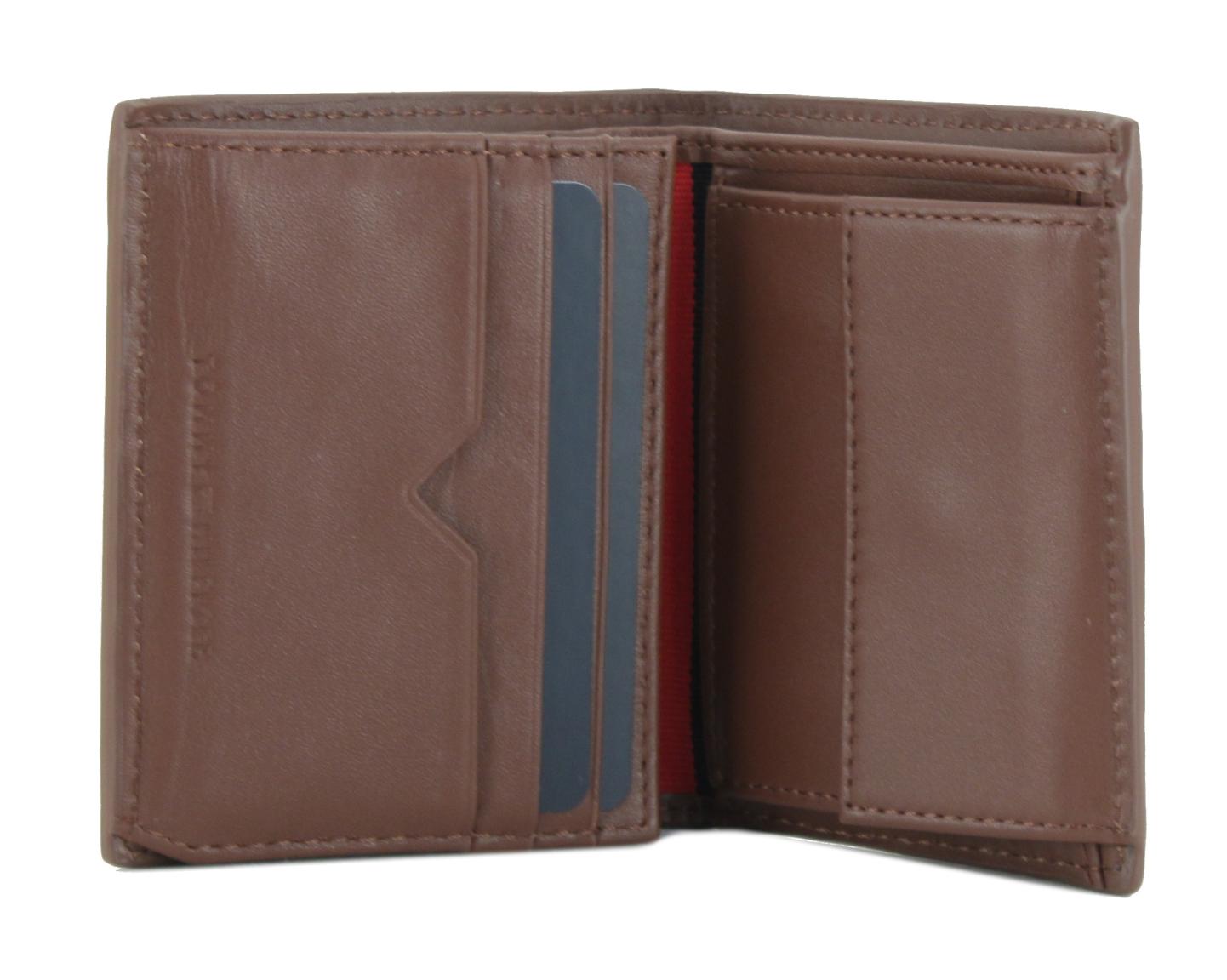 Tommy Hilfiger Herrenbörse Modern Leather Trifold Tan braun