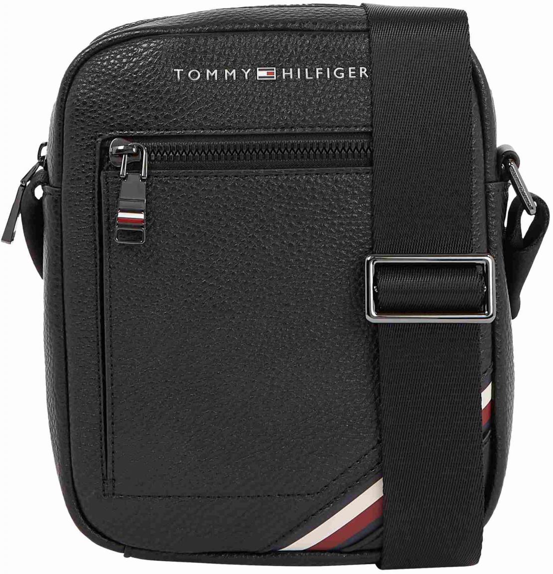 Tommy Hilfiger Herrentasche Mini Reporter Central Stripes