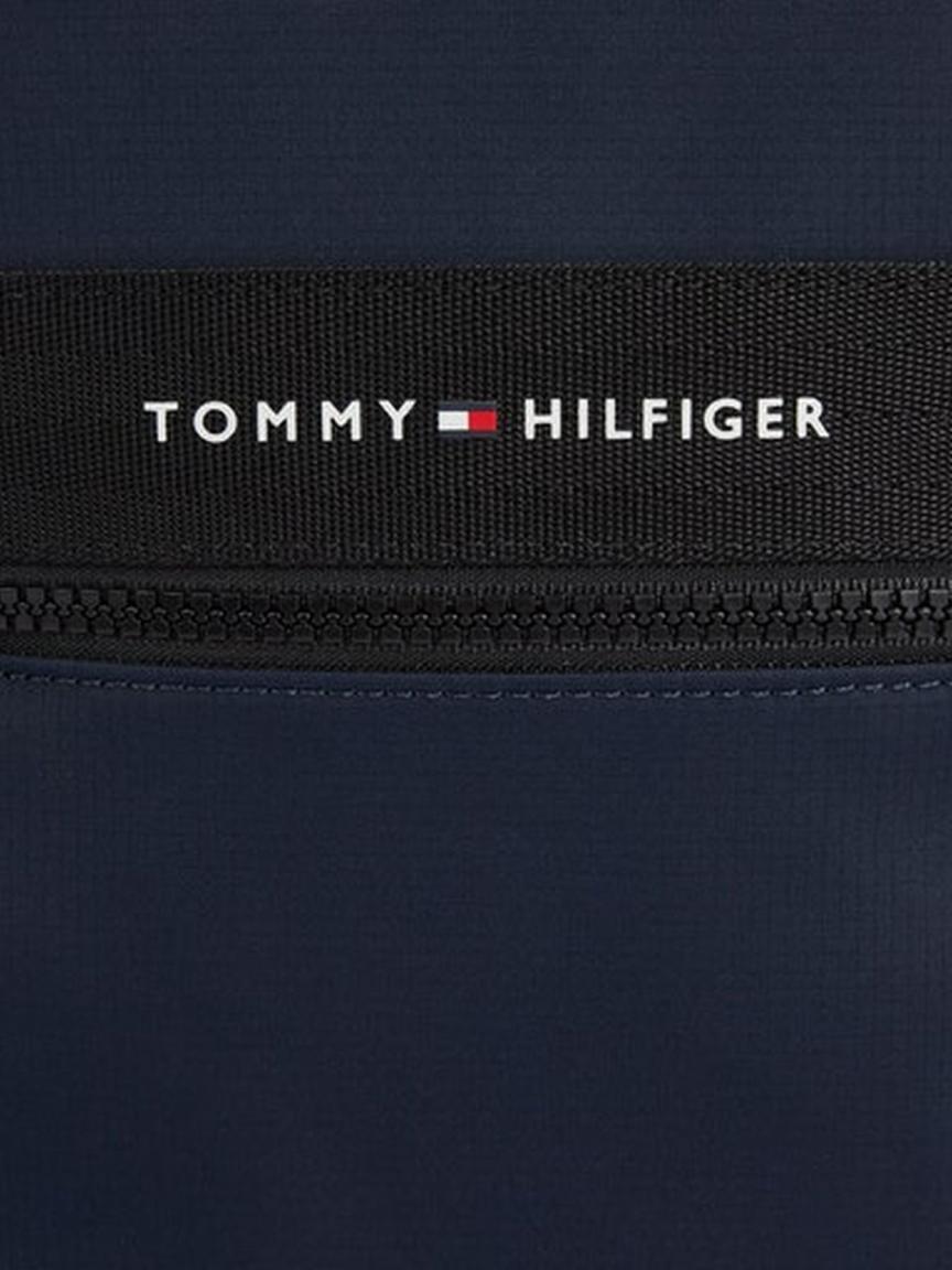 Tommy Hilfiger Horizon Mini Reporter Herren Schultertasche Crossover Nylon Space Blue Dunkelblau