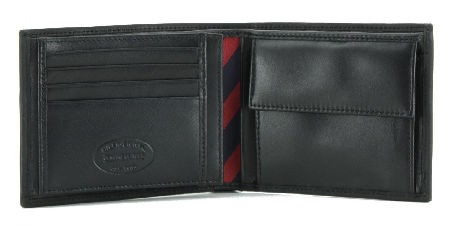 Tommy Hilfiger Johnson Geldtasche Rauhleder quer schwarz