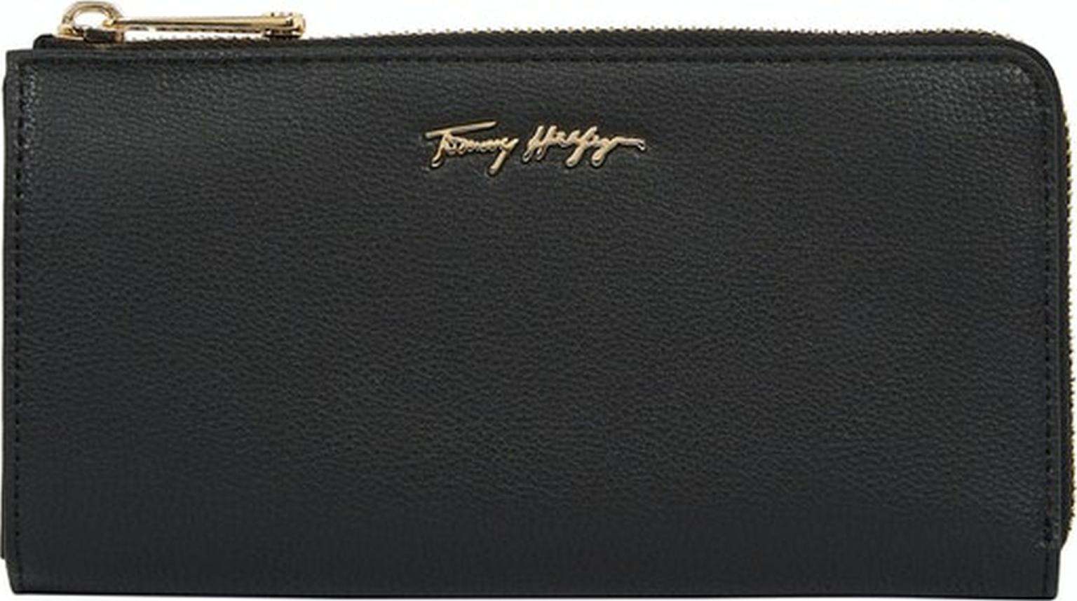 Tommy Hilfiger Joy Large Longwallet Ziparound Black Signatur